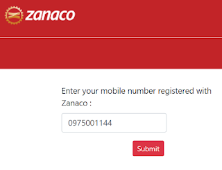 how to update zanaco kyc online