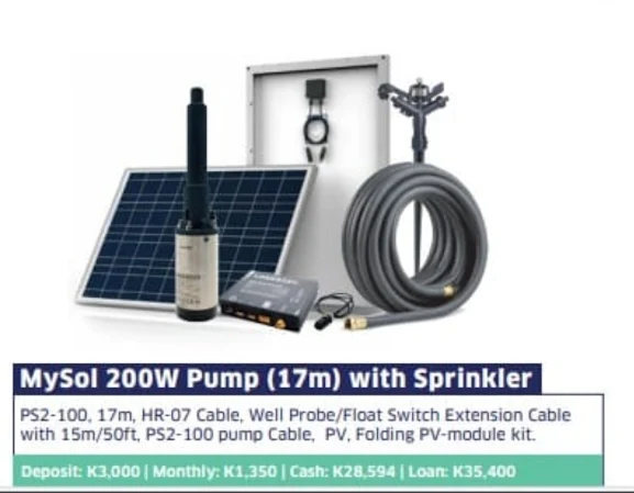 Pump with sprickler