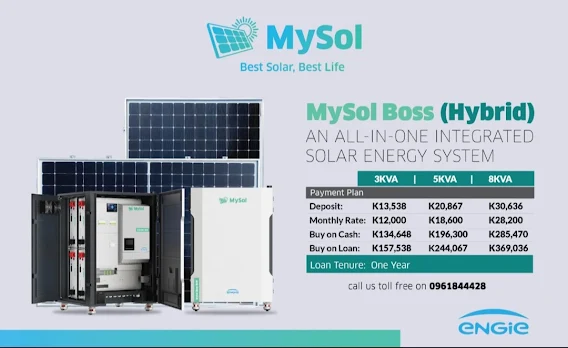 All-in-one solar system